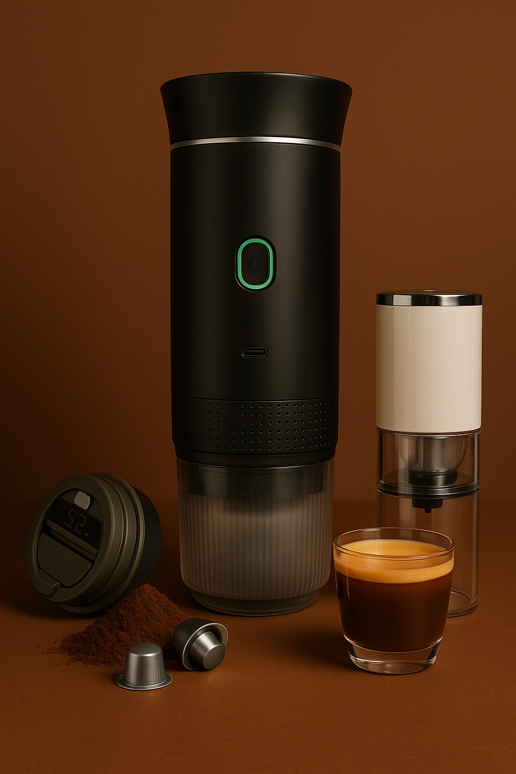Espora 3-in-1 Portable Espresso Maker