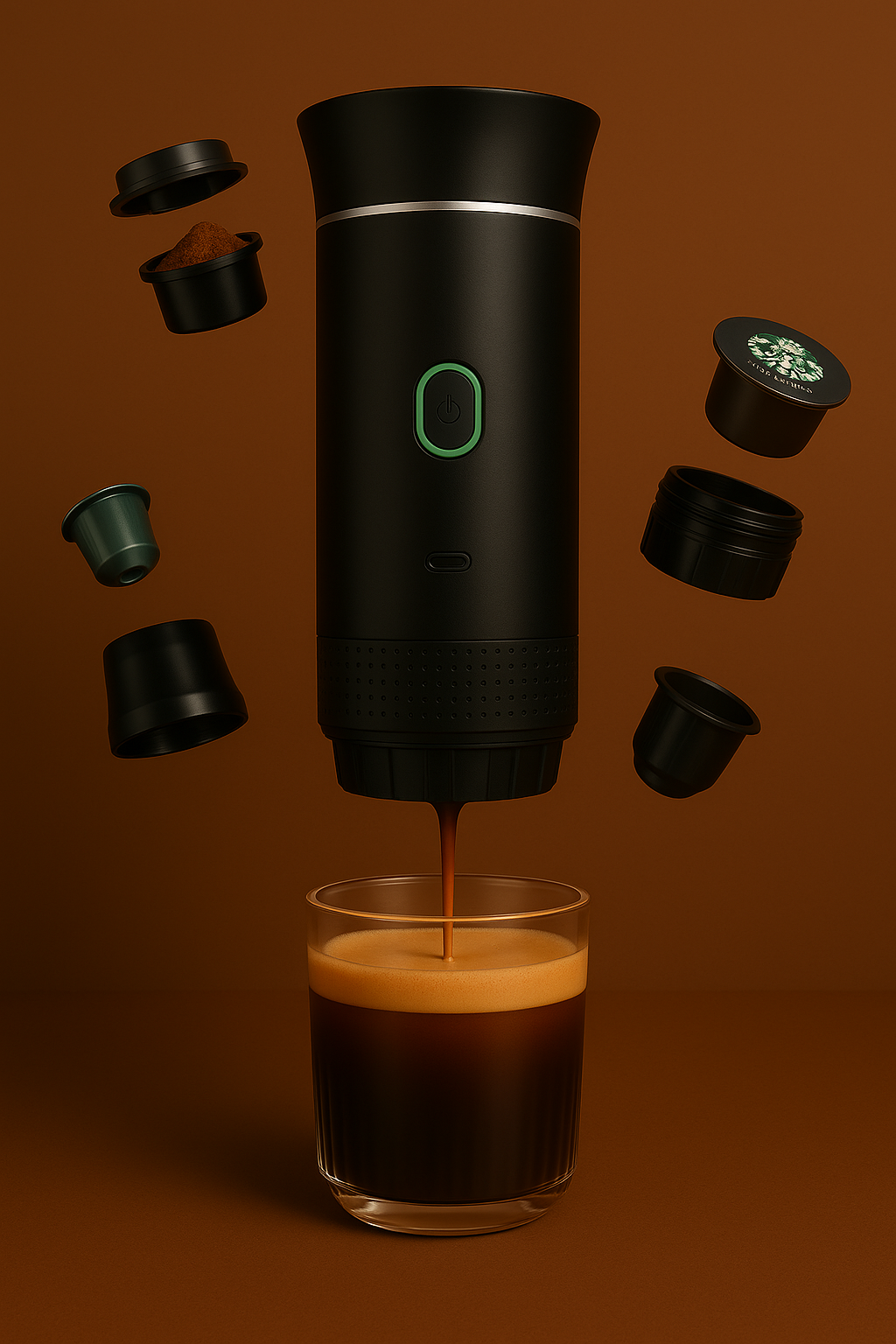 Espora 3-in-1 Portable Espresso Maker